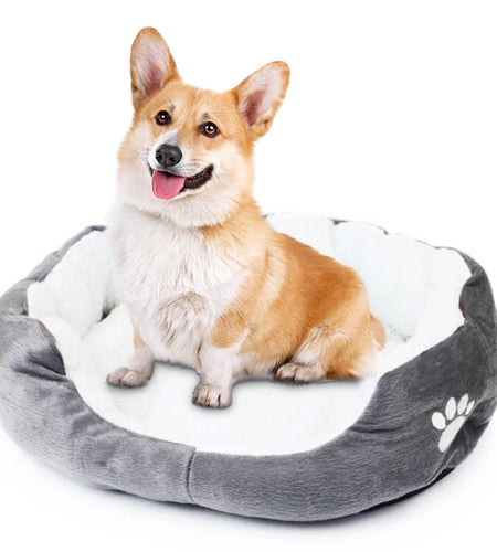 Dog Bed for Small Dogs, Cozy Calming Pet Bed for Dogs Cats, Anti-Anxiety, Non-Slip and Machine Washable, Perfect for Home, Indoor/Outdoor Use